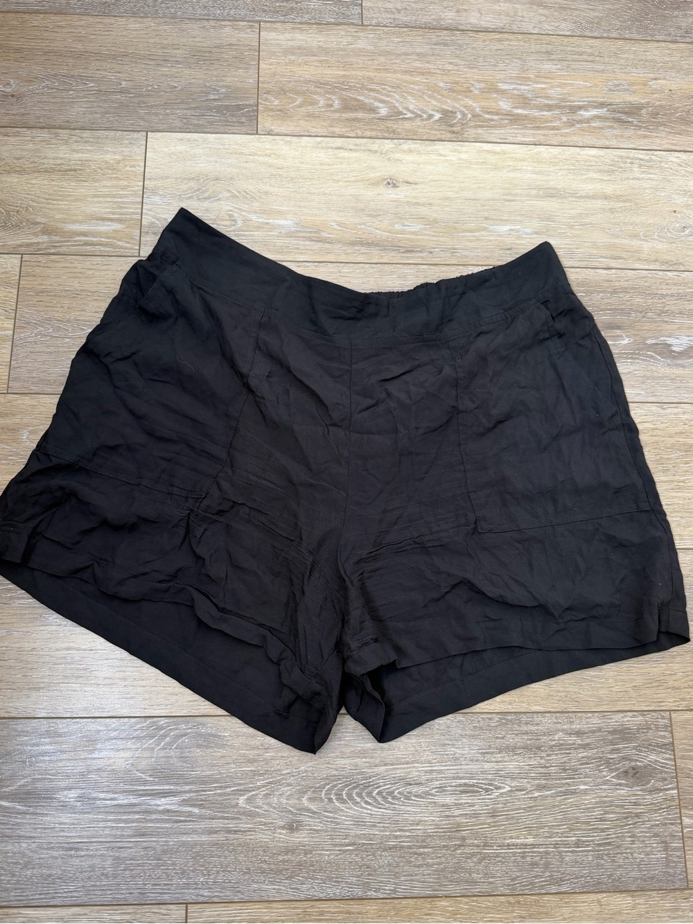 Wild Fox Black Lightweight Pajama Shorts Sz XL